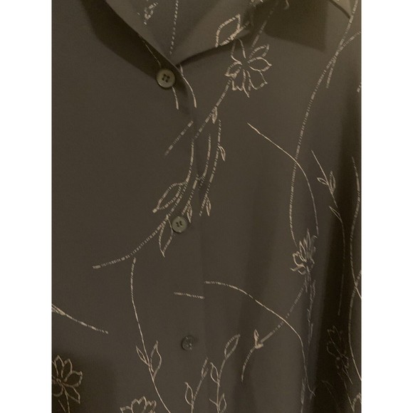 JOSEPHINE CHAUS Collection Size 16 Gray/Tan Layered Long Maxi Skirt & Blouse - Picture 4 of 7